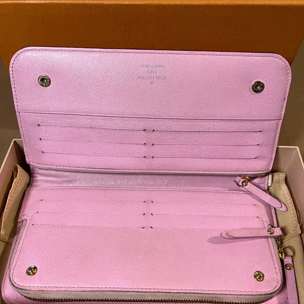 Louis Vuitton Monogram Multicolor insolite Wallet White and Litchi - Picture 4 of 15